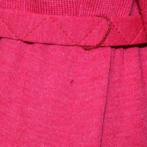 VTG 1960's Ciao Petites 100% Pure Wool Pink Ruffle Collar and Cuffs Lined, sz 10 - Picture 3 of 16